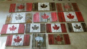 Canadian Flags 